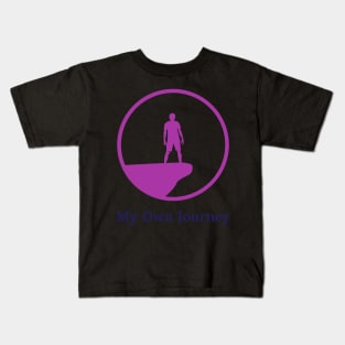 My Own Journey, Solo Traveling, Solo Adventure Kids T-Shirt